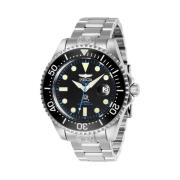 Grand Diver Automatisch Horloge - Zwarte Wijzerplaat Invicta Watches ,...