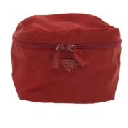 Pre-owned Fabric clutches Prada Vintage , Red , Dames
