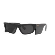 Black Sunglasses Palmer BE 4387 Burberry , Black , Dames