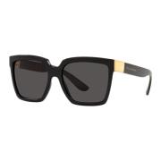 Black/Grey Sunglasses Dolce & Gabbana , Black , Dames