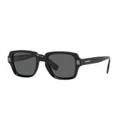 Eldon BE 4349 Sunglasses Burberry , Black , Heren