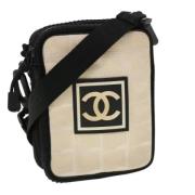 Pre-owned Canvas chanel-bags Chanel Vintage , Black , Dames