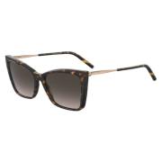 Havana Gold Sunglasses Carolina Herrera , Multicolor , Dames