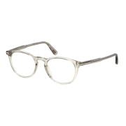 Transparent Grey Eyewear Frames Tom Ford , Gray , Unisex