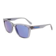 Transparent Grey/Blue Sunglasses Calvin Klein Jeans , Gray , Unisex