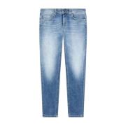 Cropped Jeans Dondup , Blue , Dames