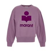 Katoenen Sweatshirt van Mobyli Isabel Marant Étoile , Purple , Dames