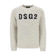 Knitwear Dsquared2 , Gray , Heren