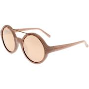 Dusky Rose Gold Mirror Zonnebril Linda Farrow , Pink , Dames