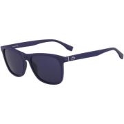 Matte Blue Sunglasses Lacoste , Blue , Heren