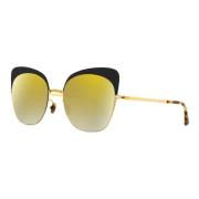 Shiny Gold Matte Black Sunglasses Anneli Mykita , Multicolor , Unisex