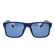 Sportieve Zonnebril met Blauwe Lenzen Ralph Lauren , Blue , Unisex