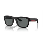 Sunglasses PS 01Zs Prada , Black , Heren
