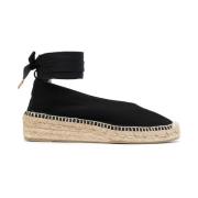 Zwarte Gea Wedge-Ballet Espadrilles Castañer , Black , Dames