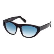 Dark Havana/Green Blue Shaded Sunglasses Gcds , Black , Unisex