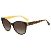 Nathalie/G/S Sunglasses in Dark Havana/Light Brown Kate Spade , Brown ...