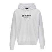 Trendy Sweaters Collectie Dsquared2 , White , Heren