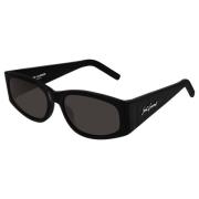 Black/Grey Sunglasses SL 331 Saint Laurent , Black , Unisex