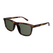 SL 501 Sunglasses Light Havana/Green Saint Laurent , Brown , Heren