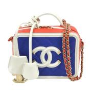 Pre-owned Leather shoppers Chanel Vintage , Multicolor , Dames