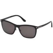 Matte Black/Smoke Zonnebril Alasdhair FT 0526 Tom Ford , Black , Heren