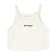 Sleeveless Tops Palm Angels , Beige , Dames