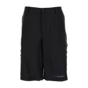 Zwarte Katoenen Regular Fit Shorts Dolce & Gabbana , Black , Heren