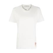 T-Shirts Golden Goose , White , Dames