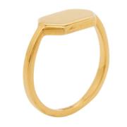 Pre-owned Metal rings Chloé Pre-owned , Yellow , Dames