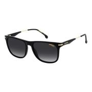 Black/Dark Grey Shaded Sunglasses Carrera , Black , Heren