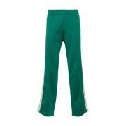Donkergroene broek met zijstreep Casablanca , Green , Heren