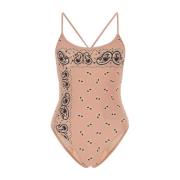 One-piece Palm Angels , Pink , Dames
