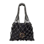 Carrie Fonkelende Mini Tas Hibourama , Black , Dames