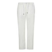 Slim-fit Trousers Herno , White , Heren