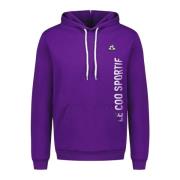 BAT Hoodie Sweatshirt le coq sportif , Purple , Heren