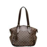 Pre-owned Canvas louis-vuitton-bags Louis Vuitton Vintage , Brown , Da...