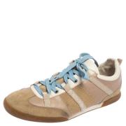 Pre-owned Fabric sneakers Dolce & Gabbana Pre-owned , Beige , Dames