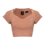 T-Shirts Pinko , Beige , Dames