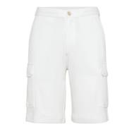Casual Shorts Brunello Cucinelli , White , Heren