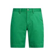 Stretch Katoen Cruise Green Shorts Polo Ralph Lauren , Green , Heren