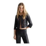 Jackets Liu Jo , Black , Dames