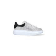 Witte Kristal Oversize Sneakers Alexander McQueen , White , Heren