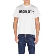 T-Shirts Dsquared2 , White , Heren