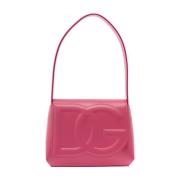 Roze DG Logo Tassen Dolce & Gabbana , Pink , Dames