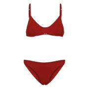 Polyamide Bikini Quarantatre Strandkleding Lido , Red , Dames