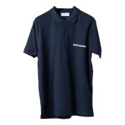 Luxe Yacht Flag Polo Shirt Bastille , Blue , Heren