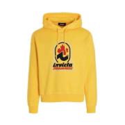 Casual Sweatshirt Dsquared2 , Yellow , Heren