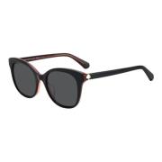 Black/Grey Bianka Sunglasses Kate Spade , Black , Dames