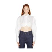 Plidao Shirt - Tijdloze Glamour met een Frans Tintje Jacquemus , White...