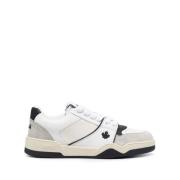 Leren Sneakers voor Mannen Dsquared2 , White , Heren